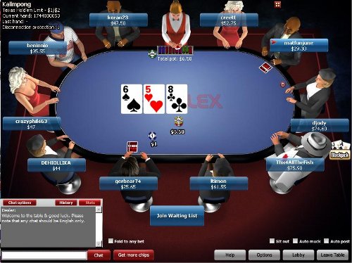 Poker Plex Lobby
