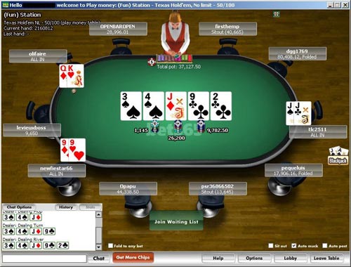 bet365 Poker Lobby